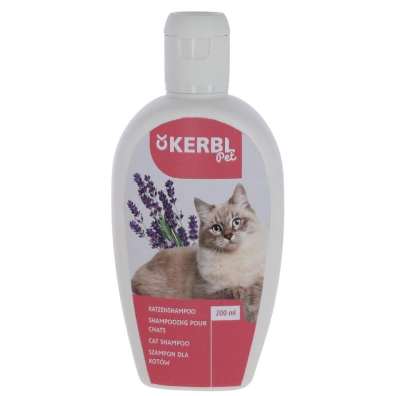 KERBL Lavender Cat Shampoo - 200 ml