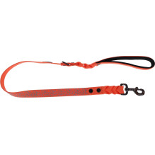 KERBL Puno Reflective dog leash - orange - 100cmx25mm