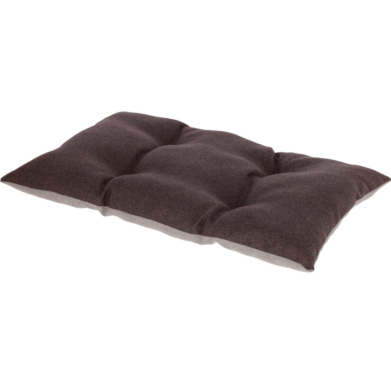 KERBL Ely Brown-Beige Lounge Cushion - Pet Bed - 70 x 45 x 9 cm