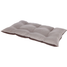 KERBL Ely Brown-Beige Lounge Cushion - Pet Bed - 90 x 55 x 10 cm