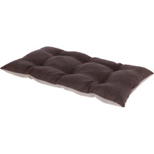 KERBL Ely Brown-Beige Lounge Cushion - Pet Bed - 90 x 55 x 10 cm