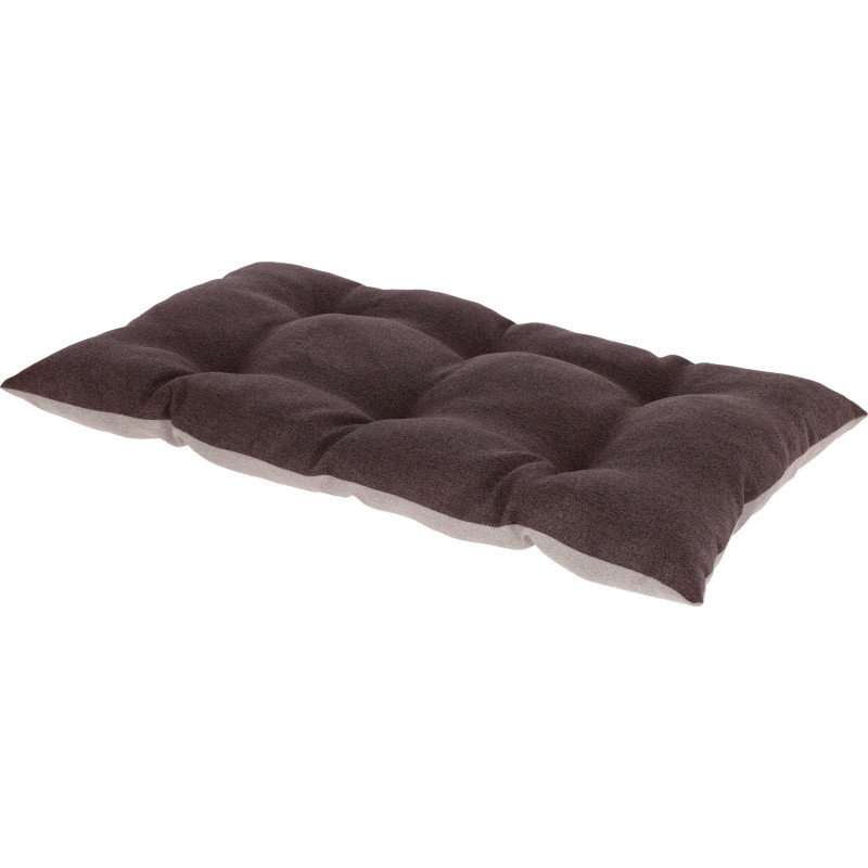 KERBL Ely Brown-Beige Lounge Cushion - Pet Bed - 90 x 55 x 10 cm