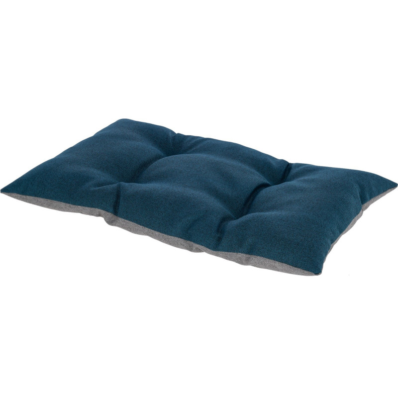 KERBL Ely Grey-turquoise Lounge Cushion - Pet Bed - 70 x 45 x 9 cm