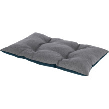 KERBL Ely Grey-turquoise Lounge Cushion - Pet Bed - 70 x 45 x 9 cm