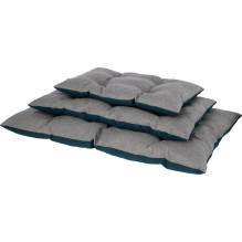 KERBL Ely Grey-turquoise Lounge Cushion - Pet Bed - 70 x 45 x 9 cm