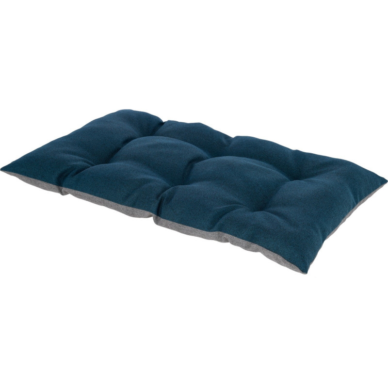 KERBL Ely Grey-turquoise Lounge Cushion - Pet Bed - 90 x 55 x 10 cm