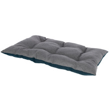 KERBL Ely Grey-turquoise Lounge Cushion - Pet Bed - 90 x 55 x 10 cm