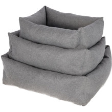 KERBL Ely Pet Bed - Grey-Turquoise - 60 x 45 x 23 cm