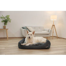 KERBL Platin Ortho Pet Bed Grey - 80 x 60 x 25 cm