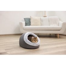 KERBL Jana Cave Grey - Pet Bed - 45x37x30 cm