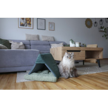 KERBL Anne Cave Green - Pet Bed - 45x40x34 cm