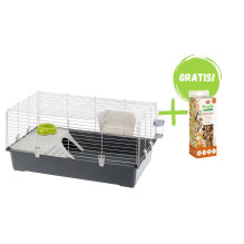 FERPLAST Rabbit 100 - rabbit cage + Vitapol Smakers