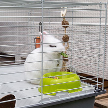 FERPLAST Rabbit 100 - rabbit cage + Vitapol Smakers