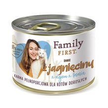 FAMILY FIRST Adult Lamb dish - wet cat food - 200g