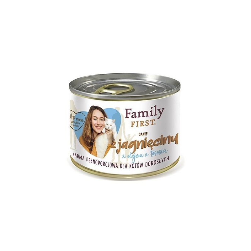 FAMILY FIRST Adult Lamb dish - wet cat food - 200g