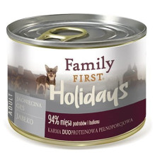 FAMILY FIRST Small Lamb, goose, apple - Wet dog food - 200 g