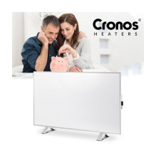 Cronos Synthelith Pro CRP-980TWP 980W pilkas infraraudonųjų spindulių šildytuvas su WiFi ir nuotolinio valdymo pulteliu