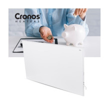 Cronos Carbon P800 800W infraraudonųjų spindulių šildytuvas baltas