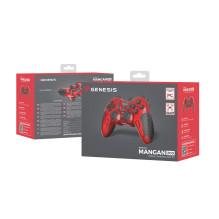 GENESIS MANGAN 200 Red USB 2.0 Gamepad Analogue / Digital PC