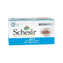 SCHESIR Tuna in jelly - wet cat food - 6x50g