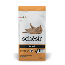 SCHESIR Adult Rich in chicken - dry cat food - 10kg