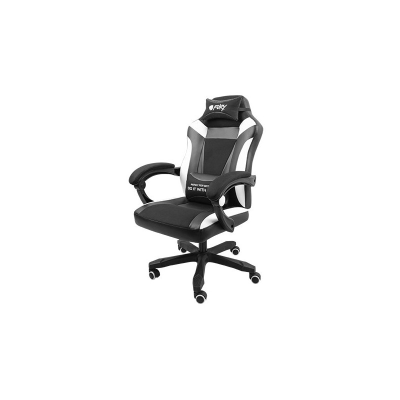 FURY Avenger M+ Universal gaming chair Padded seat Black, White