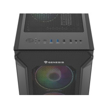 GENESIS CASE MIDI TOWER IRID 505 ARGB (USB 3.0)