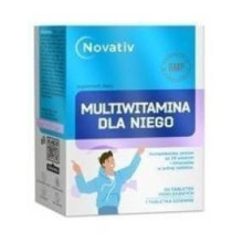 Novativ Multivitamin for Him 60 film-coated tablets