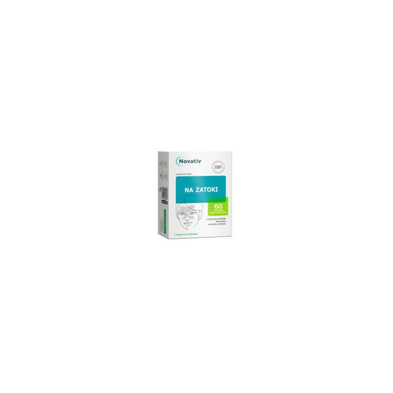 Novativ for sinuses 60 film-coated tablets