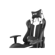 FURY Avenger XL Universal gaming chair Padded seat Black, White