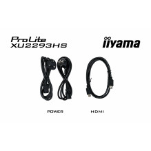 iiyama ProLite XU2293HS-B6 computer monitor 54.6 cm (21.5&quot;) 1920 x 1080 pixels Full HD LED Black