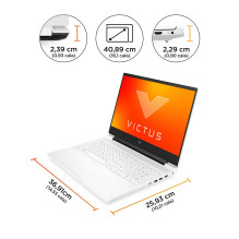 HP Victus Gaming 16-s0006nw AMD Ryzen™ 7 7840HS nešiojamasis kompiuteris 40,9 cm (16,1 colio) Quad HD 32 GB DDR5-SDRAM 1