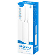 Cudy LT500 wireless router Fast Ethernet Dual-band (2.4 GHz / 5 GHz) 4G White