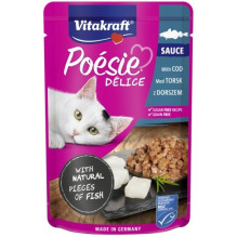 VITAKRAFT Poésie Delice Žuvies pasirinkimas - šlapias kačių maistas - 6 + 1 x 85g