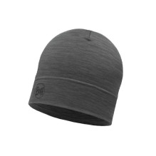 BUFF MERINO LIGHTWEIGHT BEANIE SOLID GREY vieno dydžio kepuraitė standartinė