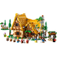 LEGO DISNEY 43242 Snow White and the Seven Dwarfs' Cottage