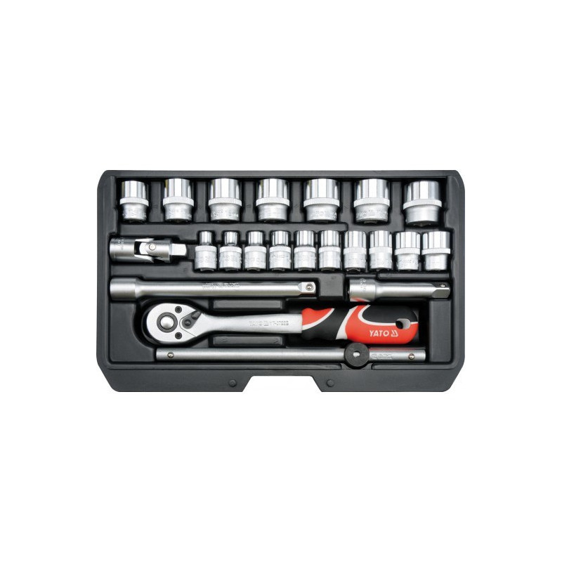 Yato YT-38561 mechanics tool set 22 tools