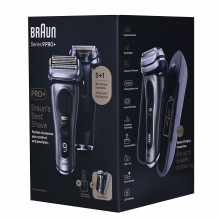 Braun Shaver Series 9 Pro+ 9577cc sidabrinis