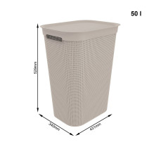 ROTHO Brisen - laundry basket - 50l