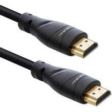 Qoltec 50353 HDMI v2.1 kabelis Itin didelės spartos 8K, 60Hz, 26AWG, GOLD, 5m