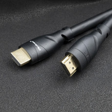 Qoltec 50353 HDMI v2.1 Cable Ultra high speed 8K , 60Hz , 26AWG , GOLD , 5m