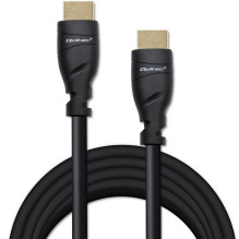 Qoltec 50353 HDMI v2.1 Cable Ultra high speed 8K , 60Hz , 26AWG , GOLD , 5m