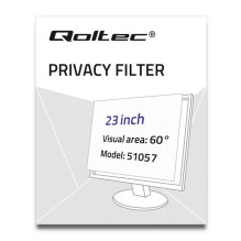 Qoltec 51057 display privacy filters 58.4 cm (23&quot;)