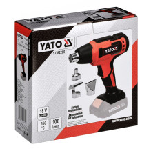 Yato YT-82285 heat gun Hot air gun 100 l / min 550 °C 250 W Black, Red