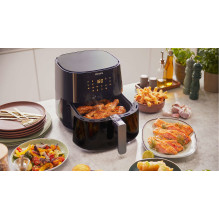 Philips Essential HD9280 / 70 fryer Single 6.2 L 2000 W Deep fryer Black, Silver