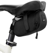 Wozinsky small bicycle saddle bag 0.6 l black (WBB8BK black)