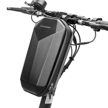 Wozinsky waterproof scooter handlebar bag 4l handlebar bag black (WSB2BK)