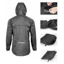 Rockbros YPY013BKL rain jacket breathable windproof L - black