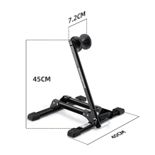  RETURNED ITEM Rockbros 27210001001 foldable bicycle stand - black