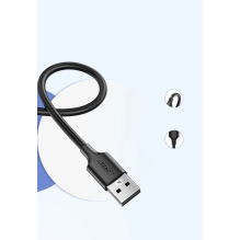 Ugreen US289 60136 micro USB / USB-A cable 1m - black